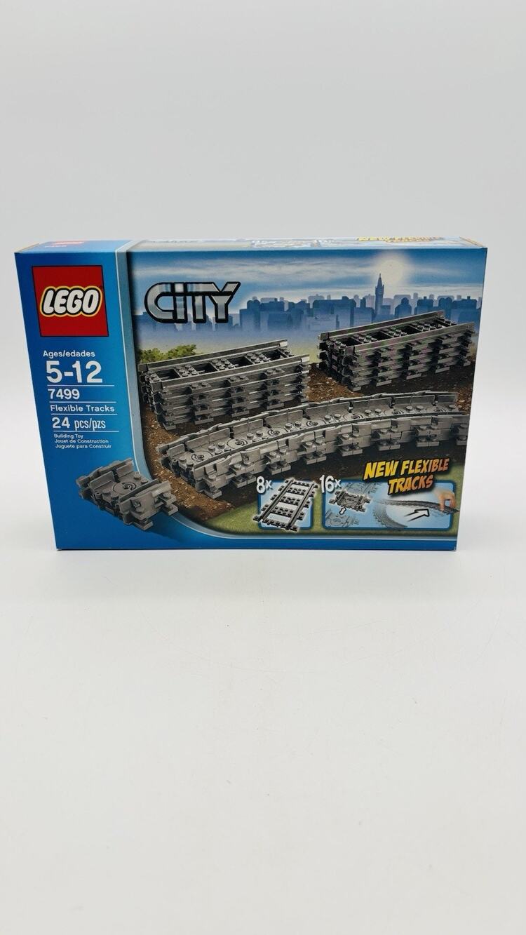Brand New Lego City Flexible Tracks #7499 - Factory Sealed VG Box